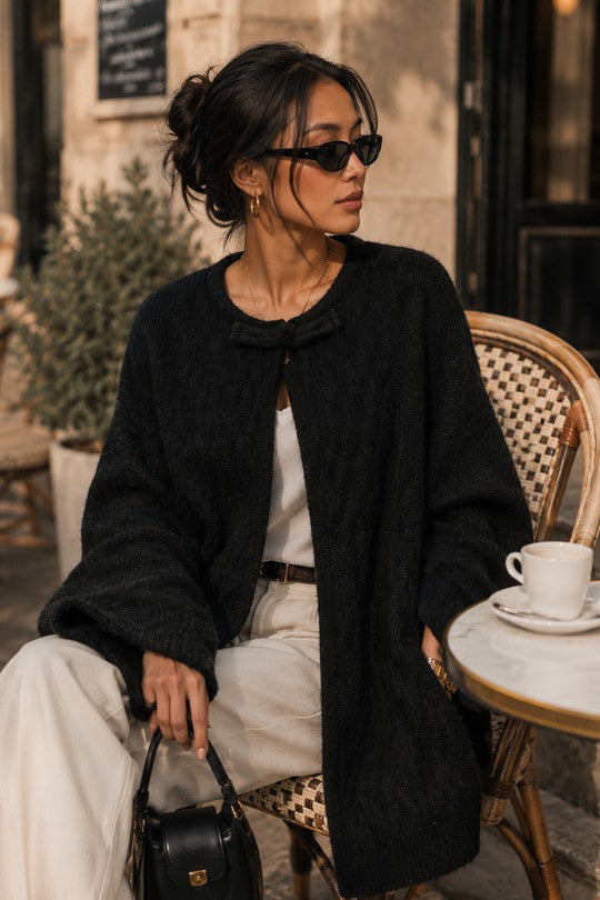 Gilet en maille moelleuse