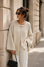 Gilet en maille moelleuse