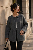 Gilet en maille moelleuse