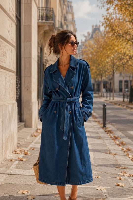 Trench en jean