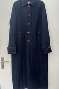 Longue veste en jean