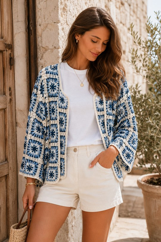 Gilet en crochet