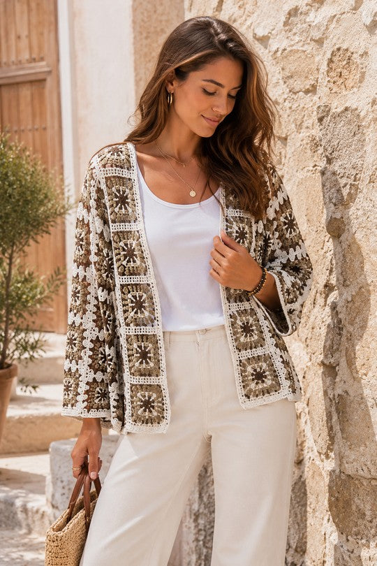 Gilet en crochet