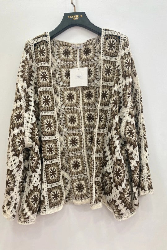 Gilet en crochet