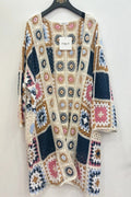 Gilet en Crochet à motifs