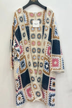 Gilet en Crochet à motifs