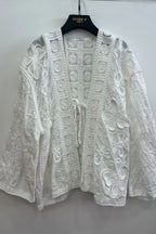 Gilet mi-long pour femme