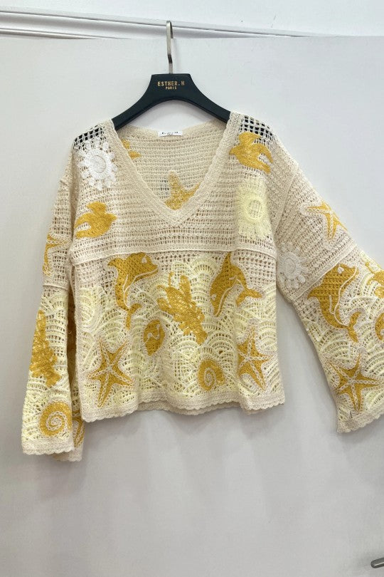 Haut pour femme à motifs