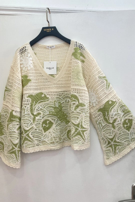 Haut pour femme à motifs