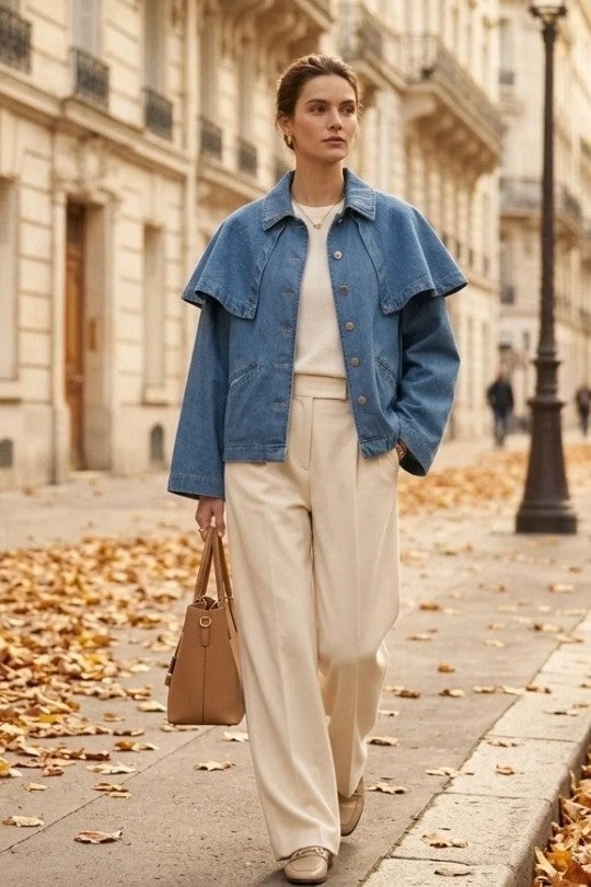 Veste en Jean doublée