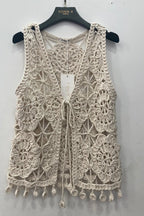 Gilet sans manche transparent