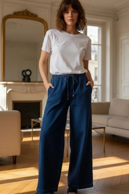 Jean Large Pour Femme