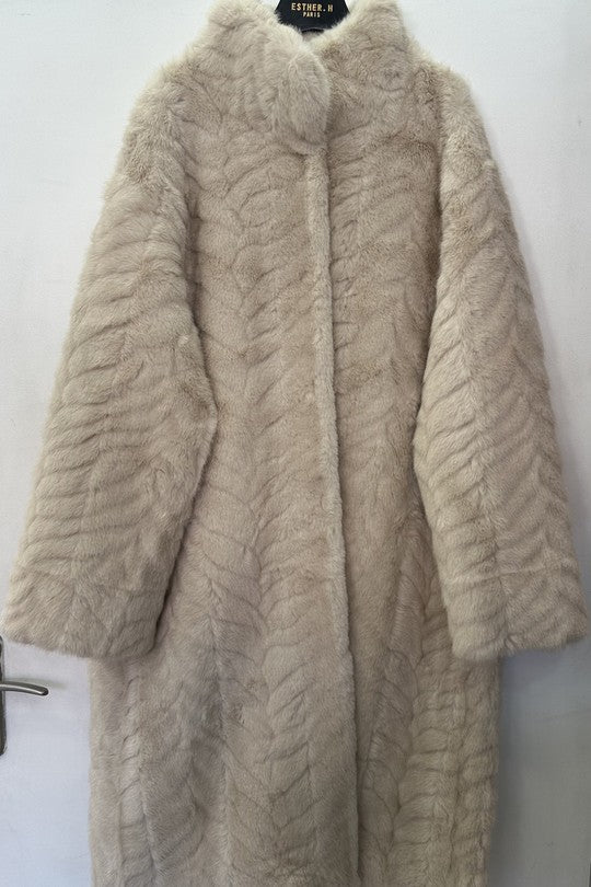 Manteau Long Réversible