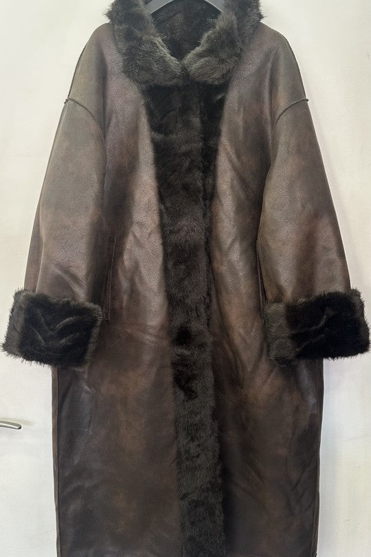 Manteau Long Réversible