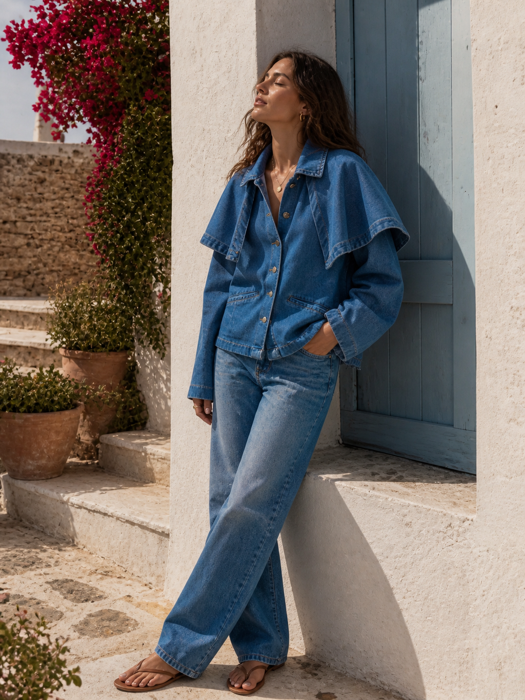 Veste en Jean doublée