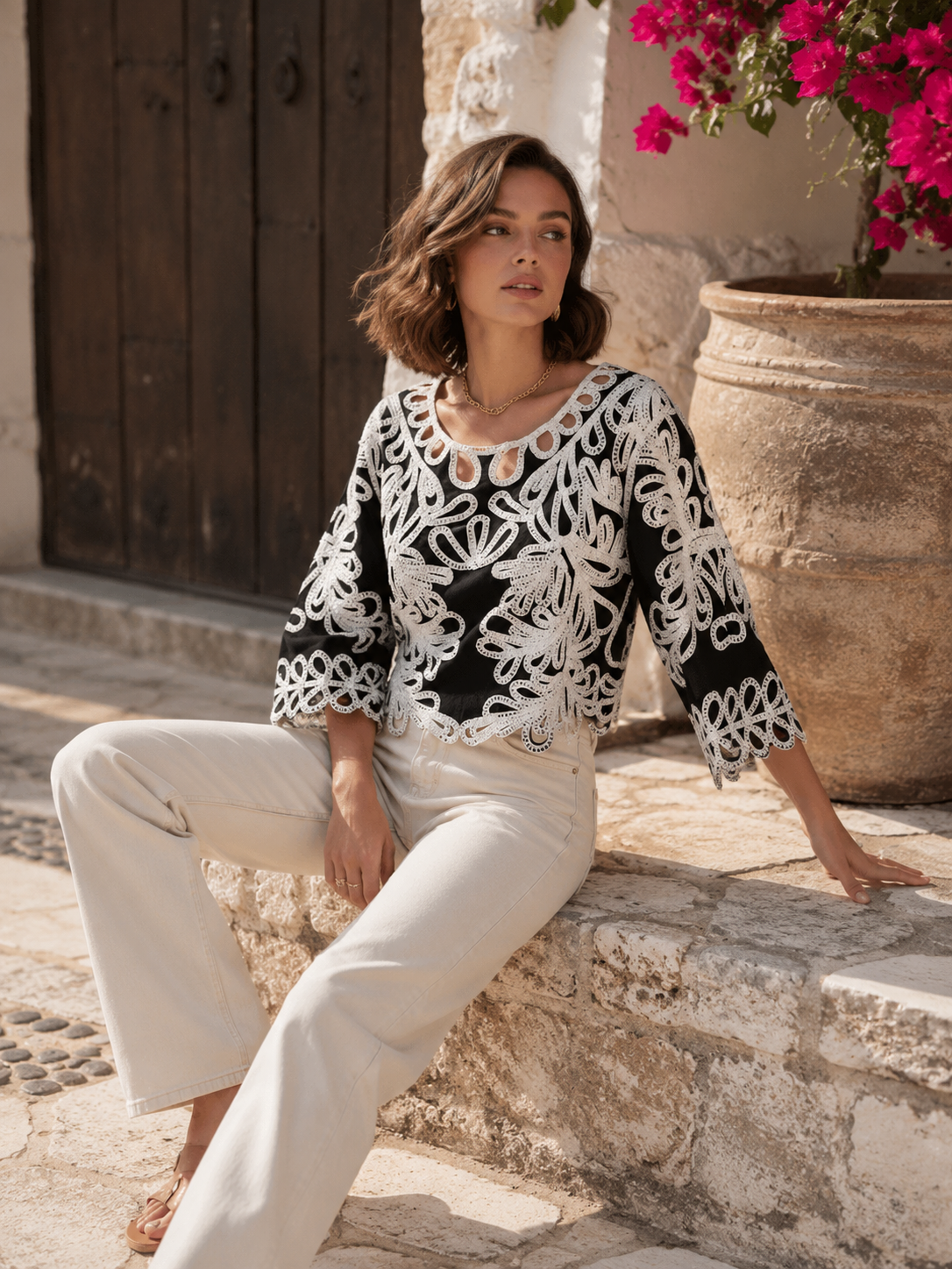 Blouse À motifs