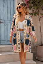 Gilet en Crochet à motifs