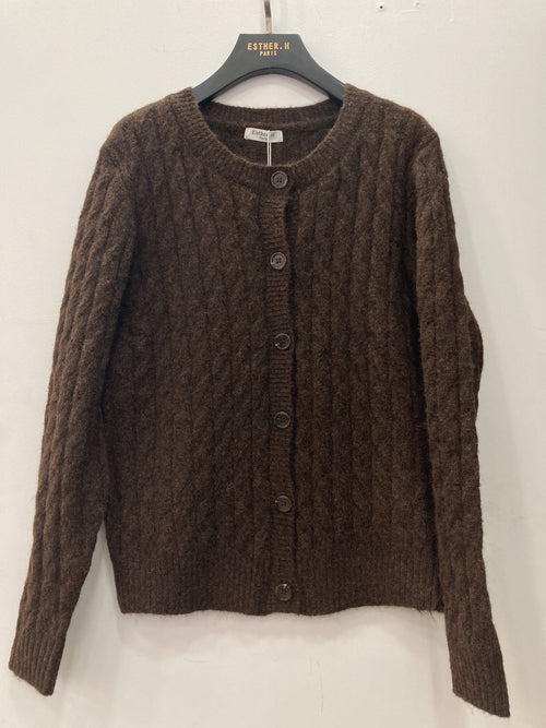 Cardigan en maille