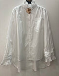 Chemise À Volant avec épingle