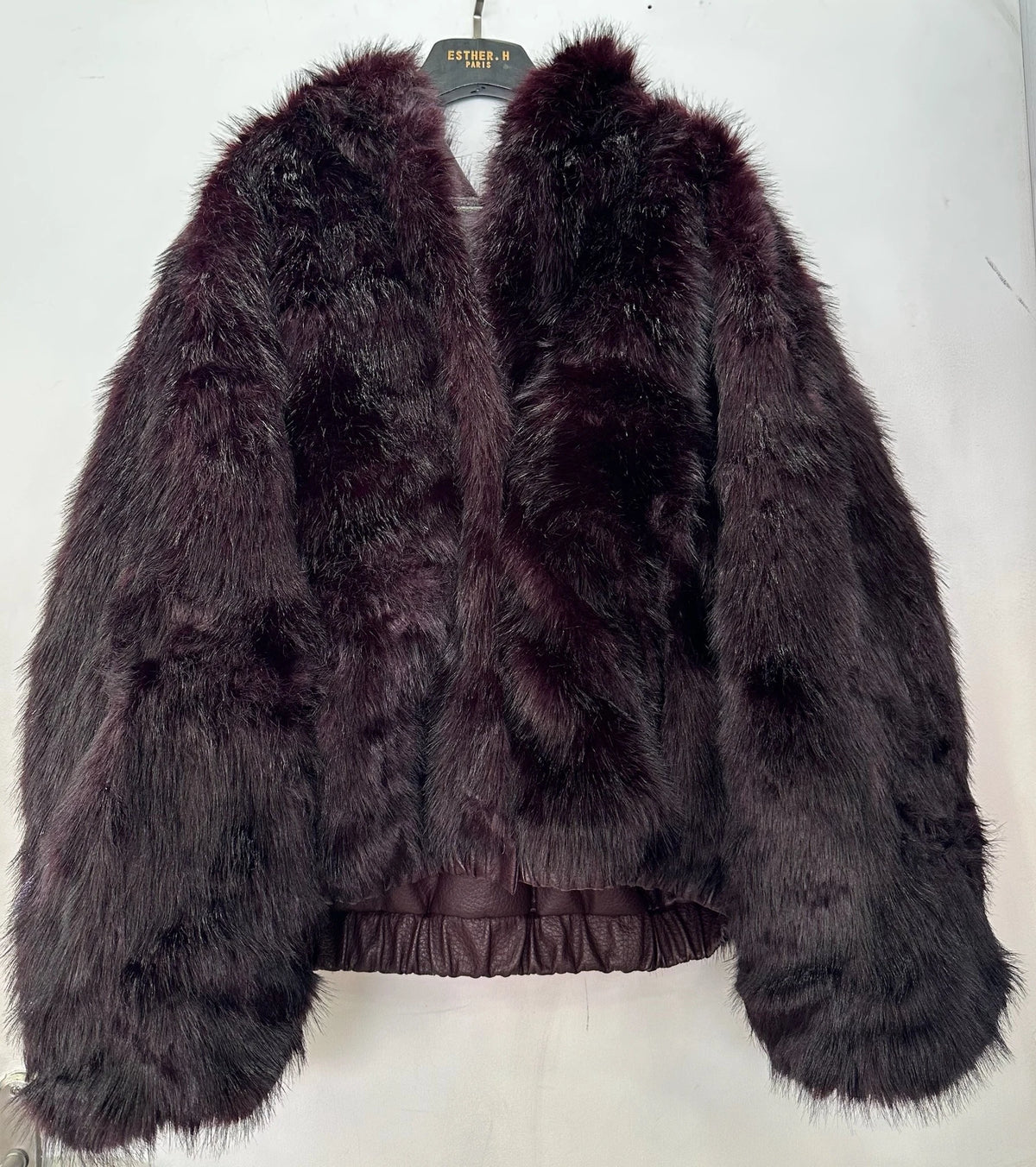 Manteau Fourrure/Cuire Réversible