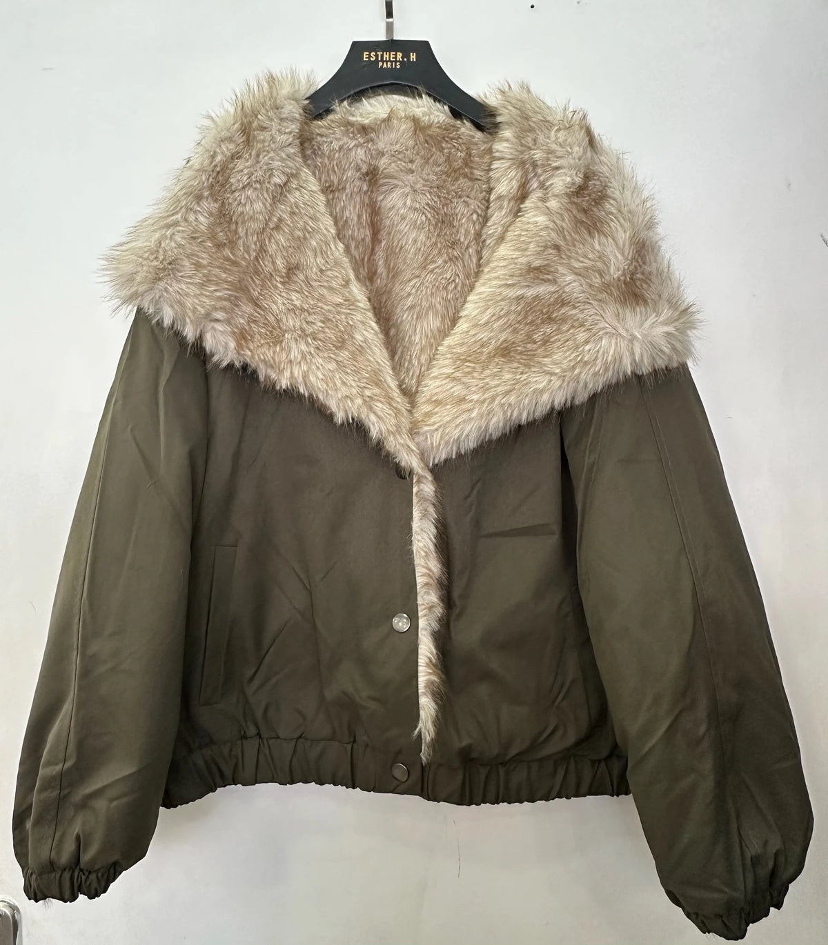 Manteau Fourrure Réversible