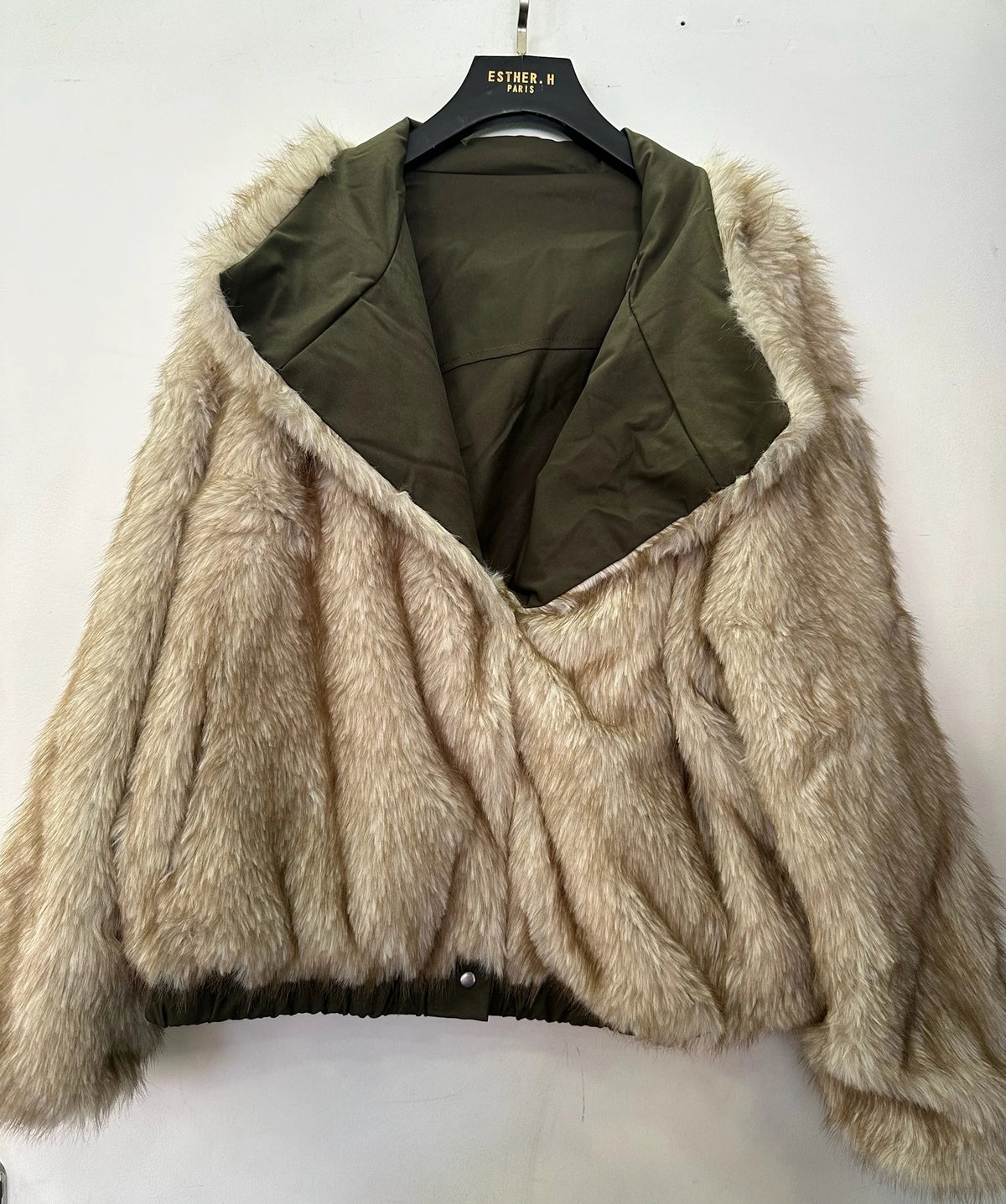 Manteau Fourrure Réversible