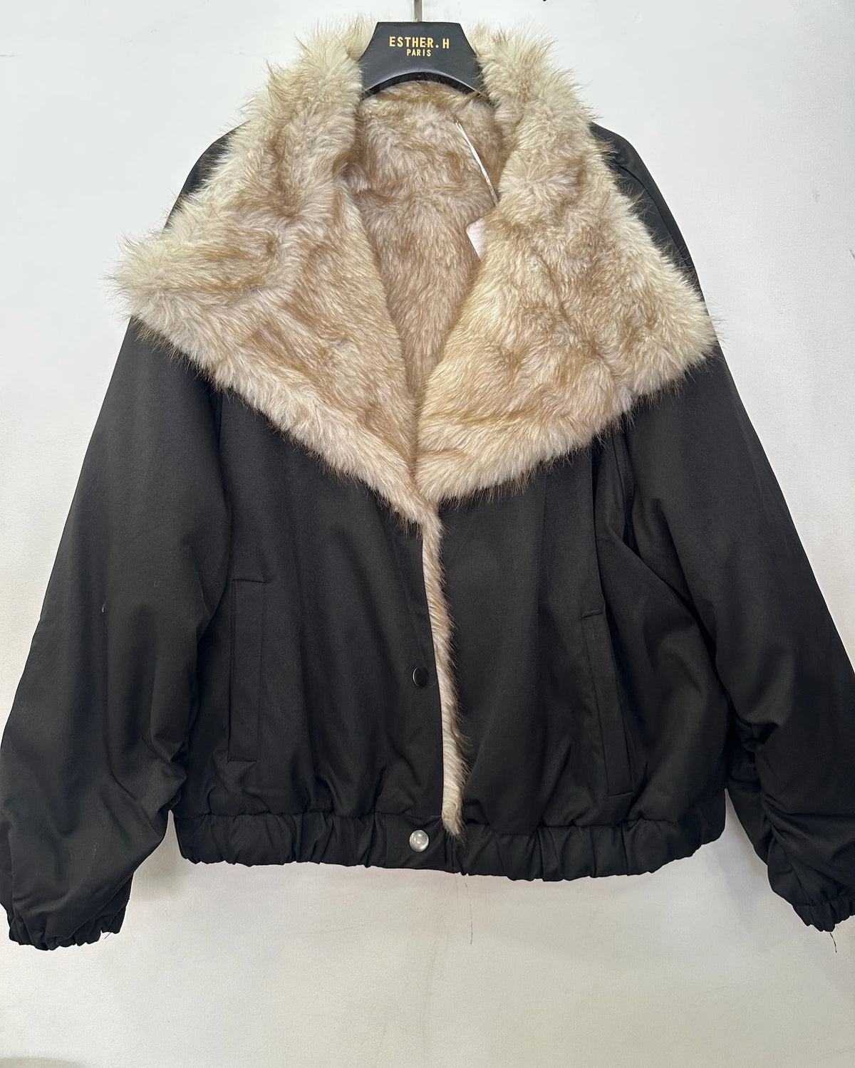 Manteau Fourrure Réversible